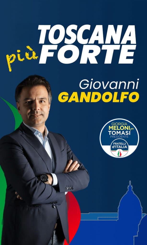 Home 2 Giovanni Gandolfo - Elezioni candidato consigliere regione Toscana 2025